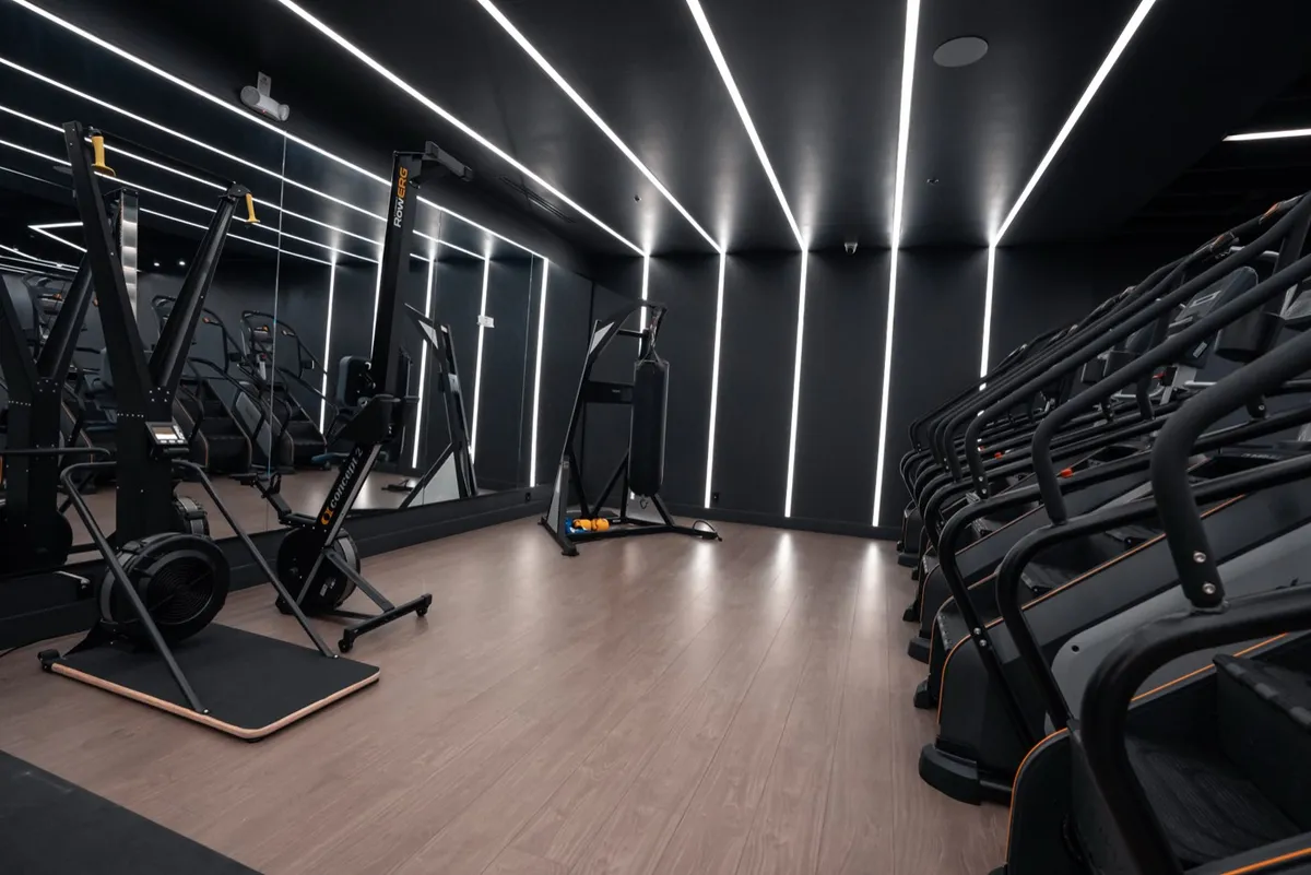 The cardio floor at Fittopia Fitness Center on Alderbridge Way in Richmond.
